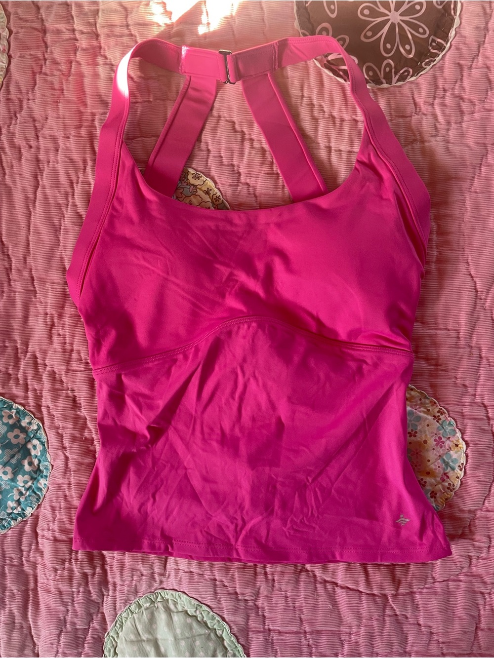 HALARA Fuchsia Performance Tank with Shelf Bra NWOT